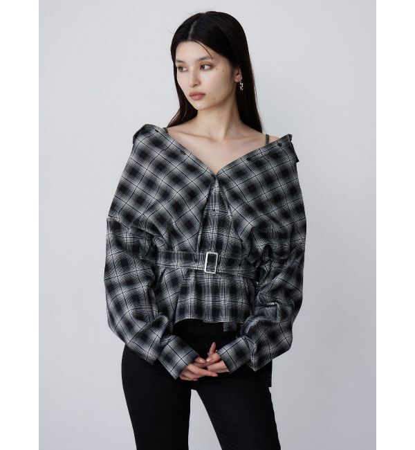 MURUA「オフショルマルチウェイシャツ」|シャツ・ブラウス|