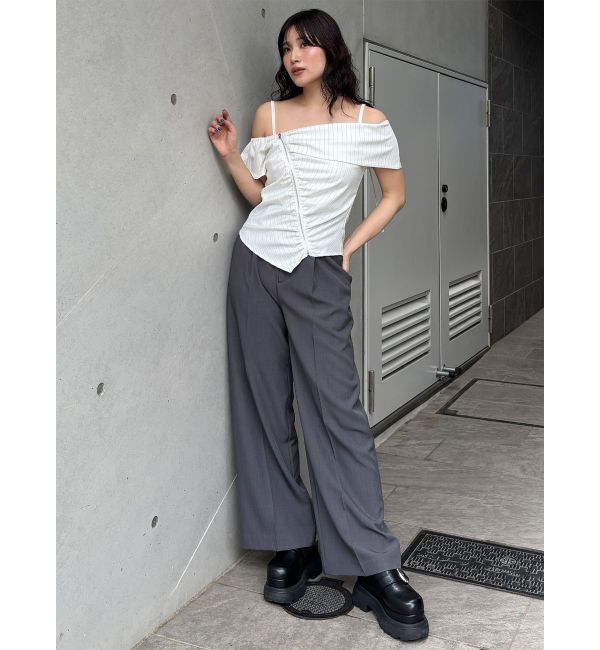 MURUA「チェーンベルトサスペンダーパンツ」|その他|