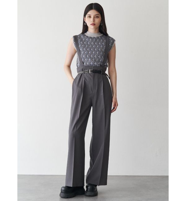 MURUA「チェーンベルトサスペンダーパンツ」|その他|