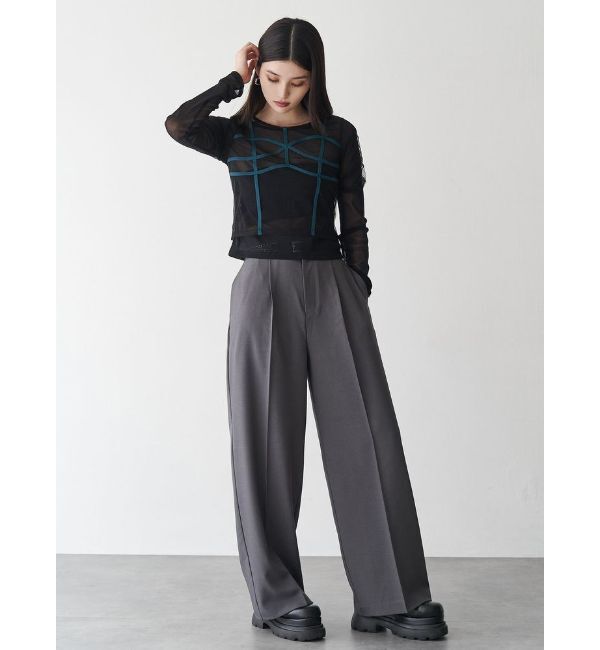 MURUA「チェーンベルトサスペンダーパンツ」|その他|