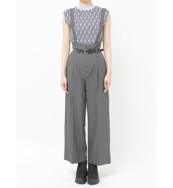 MURUA「チェーンベルトサスペンダーパンツ」|その他|