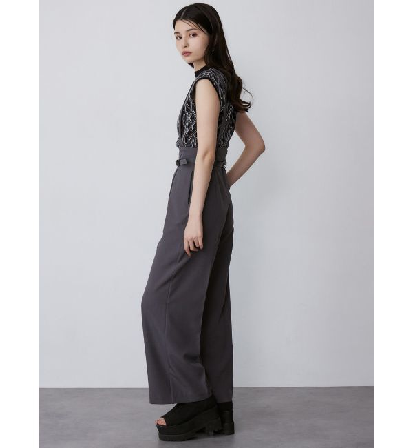 MURUA「チェーンベルトサスペンダーパンツ」|その他|