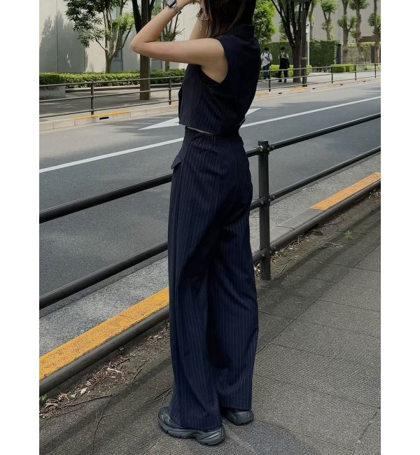 MURUA「ショートテーラードジレ」|ベスト・ジレ|