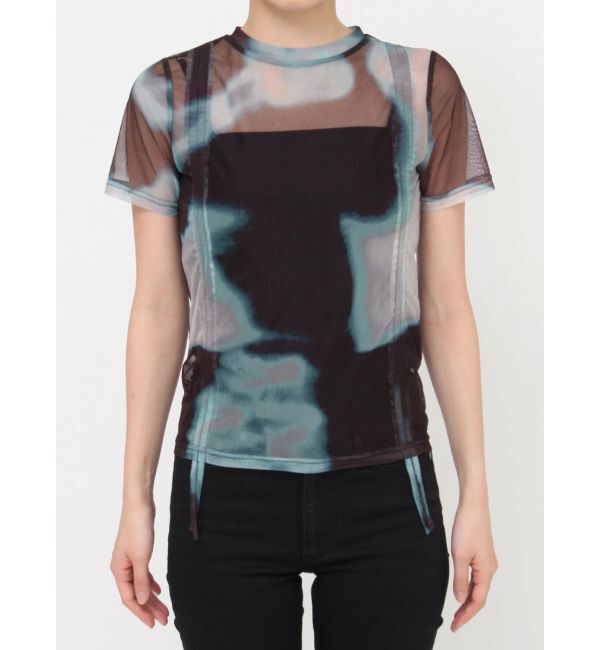 MURUA「【追加生産分】グラデーションシアートップス」|Tシャツ・カットソー|