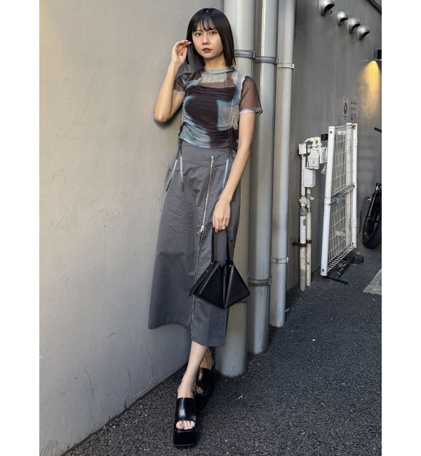 MURUA「【追加生産分】グラデーションシアートップス」|Tシャツ・カットソー|