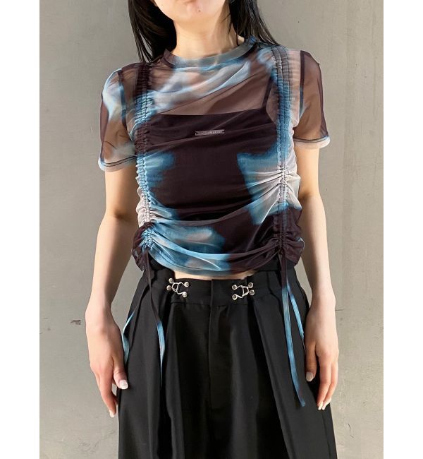 MURUA「【追加生産分】グラデーションシアートップス」|Tシャツ・カットソー|