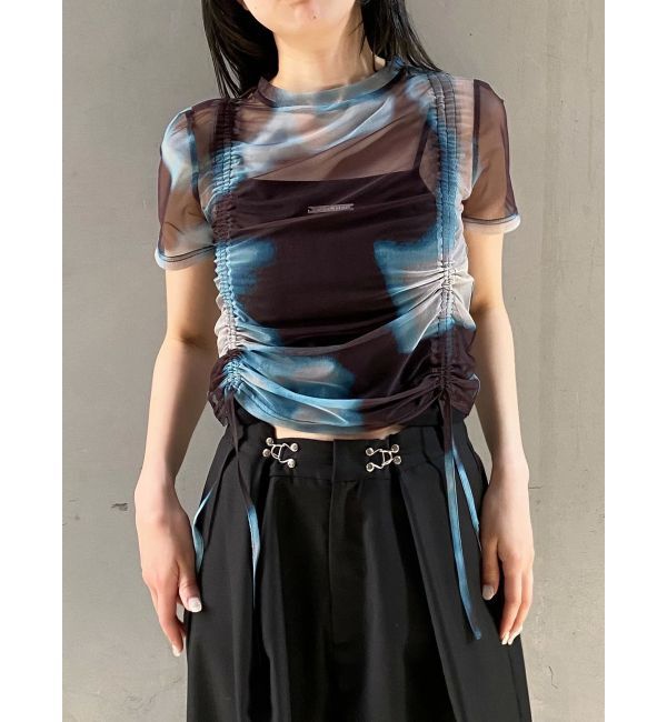 MURUA「【追加生産分】グラデーションシアートップス」|Tシャツ・カットソー|