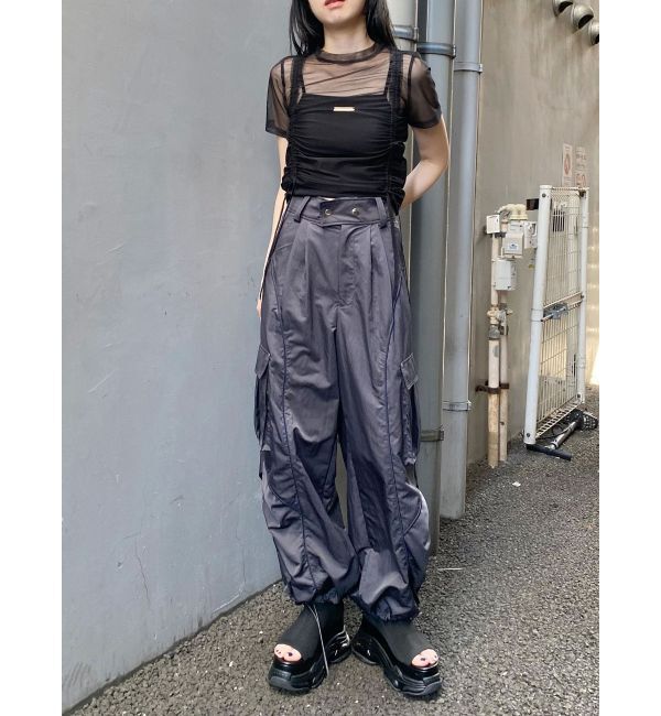 MURUA「【追加生産分】グラデーションシアートップス」|Tシャツ・カットソー|