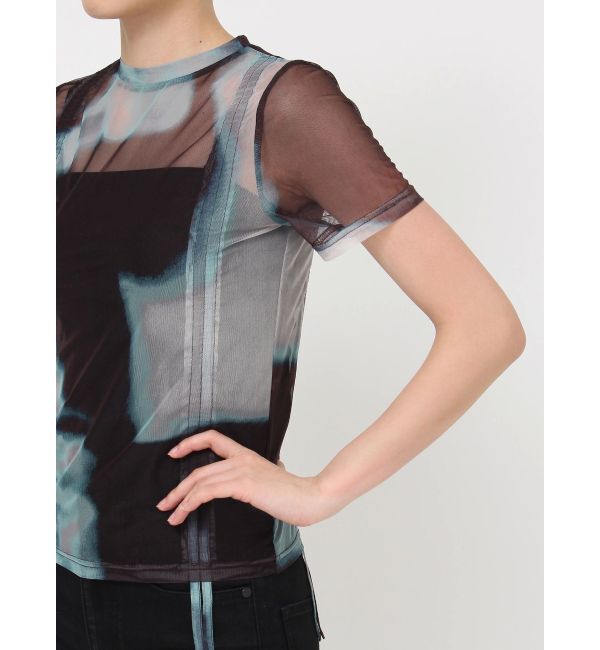 MURUA「【追加生産分】グラデーションシアートップス」|Tシャツ・カットソー|