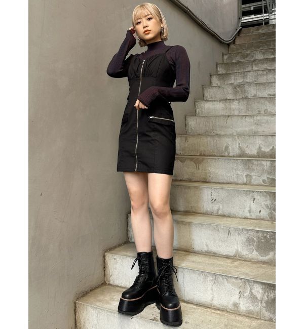 MURUA「レースアップブーツ」|ショートブーツ|