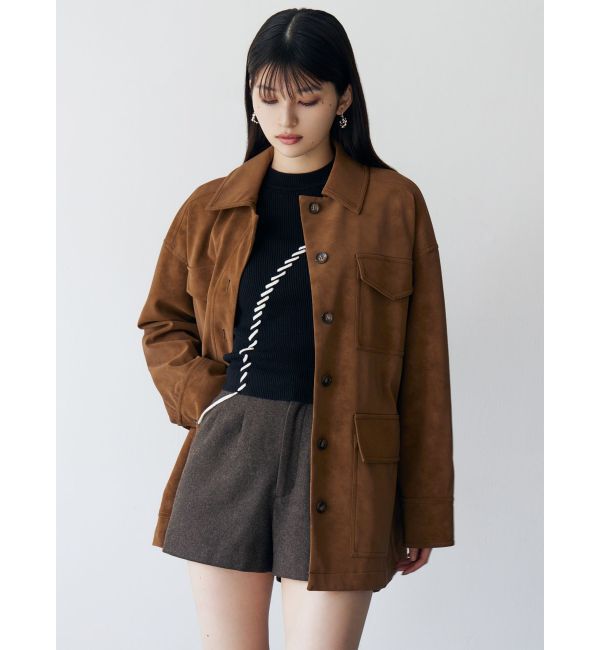 MURUA「フェイクスウェードワークジャケット」|その他|