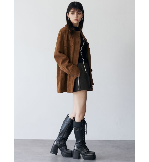 MURUA「フェイクスウェードワークジャケット」|その他|