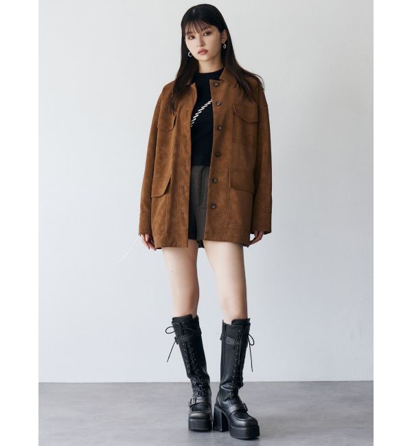 MURUA「フェイクスウェードワークジャケット」|その他|