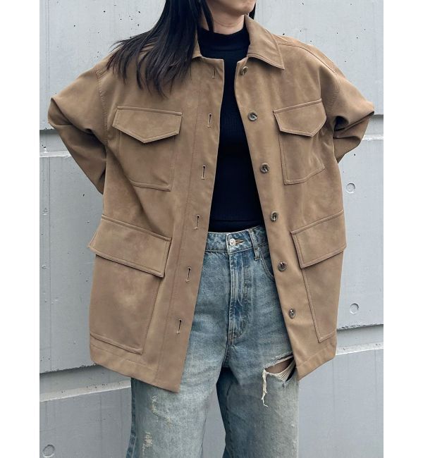 MURUA「フェイクスウェードワークジャケット」|その他|