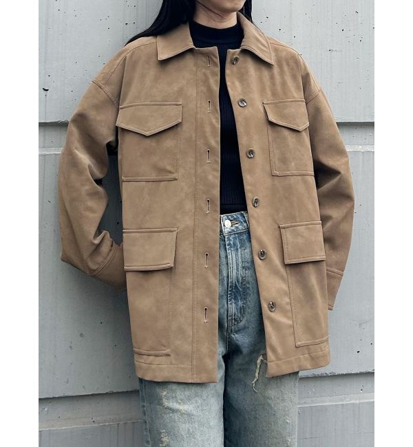 MURUA「フェイクスウェードワークジャケット」|その他|