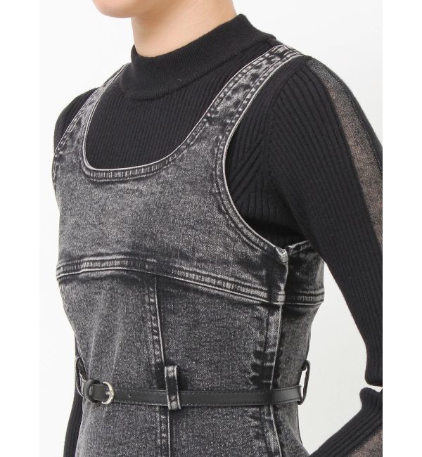 MURUA「デニムタンクワンピース【セットアップ着用可】」|ワンピース|