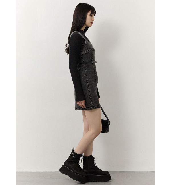 MURUA「デニムタンクワンピース【セットアップ着用可】」|ワンピース|