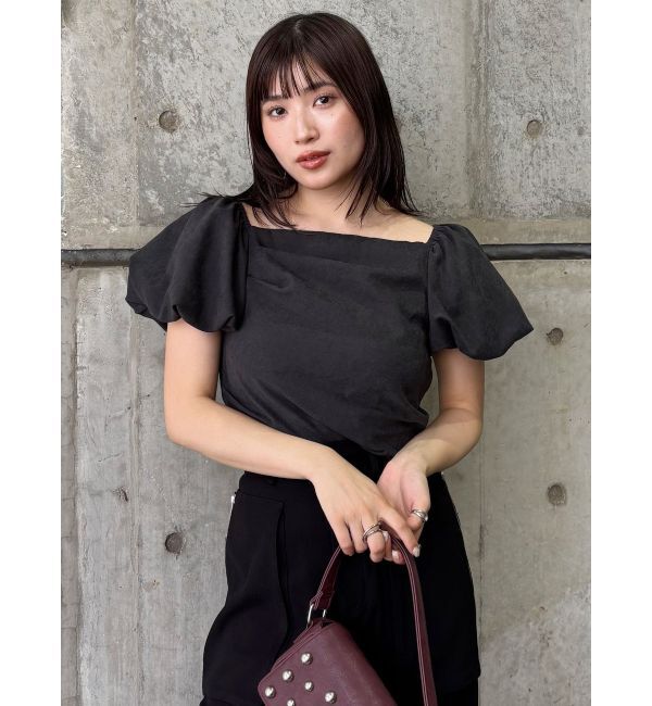 MURUA「ボリュームスリーブ2WAYブラウス」|シャツ・ブラウス|