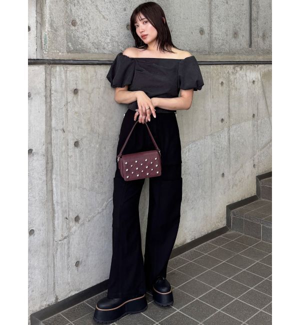 MURUA「ボリュームスリーブ2WAYブラウス」|シャツ・ブラウス|