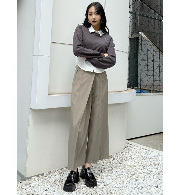 MURUA「シャツレイヤードマルチウェイニット」|ニット・セーター|