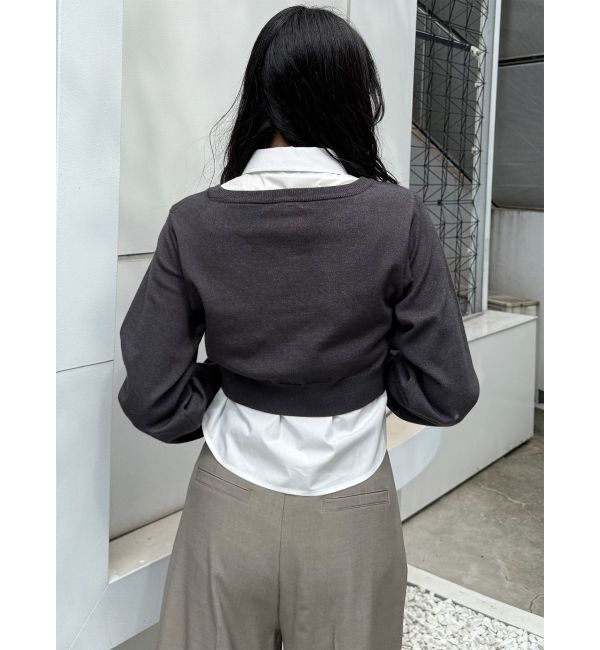 MURUA「シャツレイヤードマルチウェイニット」|ニット・セーター|