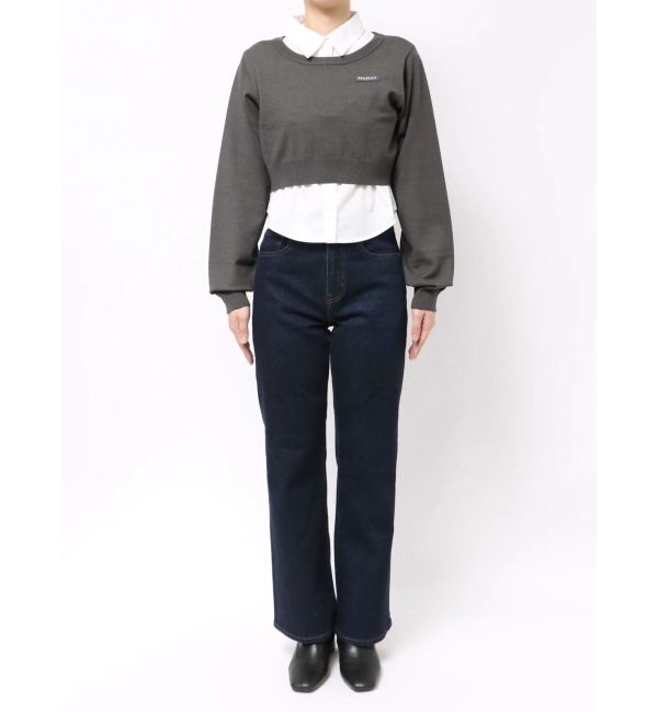 MURUA「シャツレイヤードマルチウェイニット」|ニット・セーター|