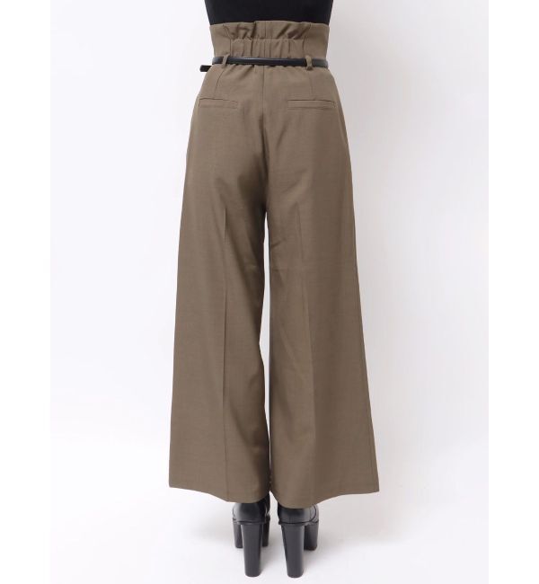 MURUA「ベルトハイウエストワイドパンツ」|その他|