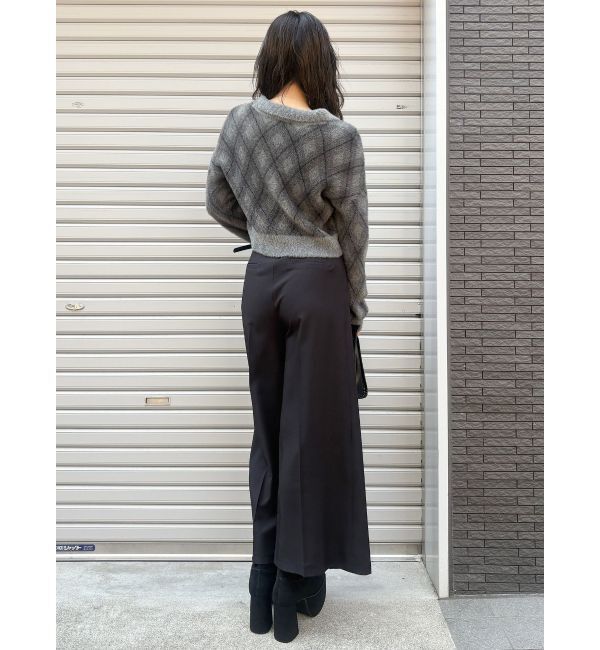 MURUA「ベルトハイウエストワイドパンツ」|その他|