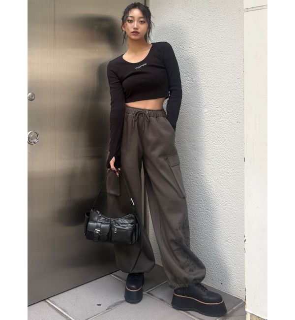 MURUA「メニーポケットベルトバッグ」|ハンドバッグ|