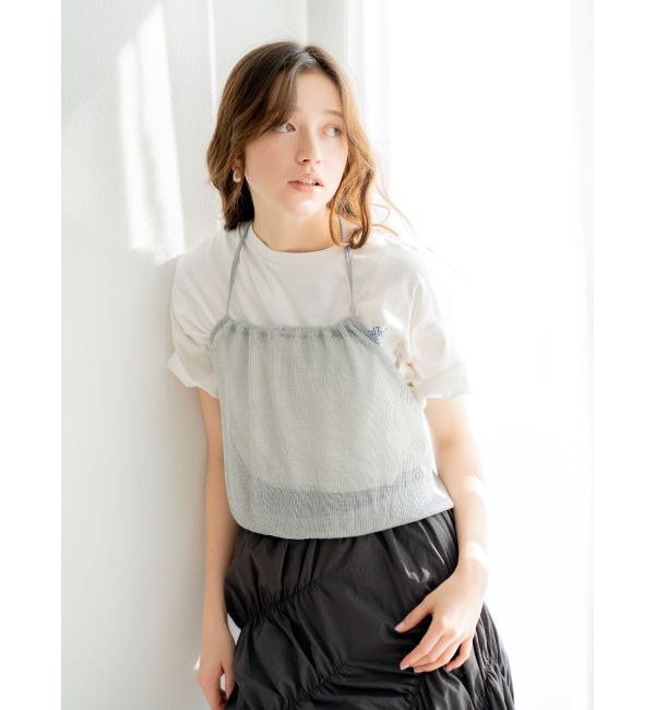 Ungrid「メタリックビスチェ」|Tシャツ・カットソー|