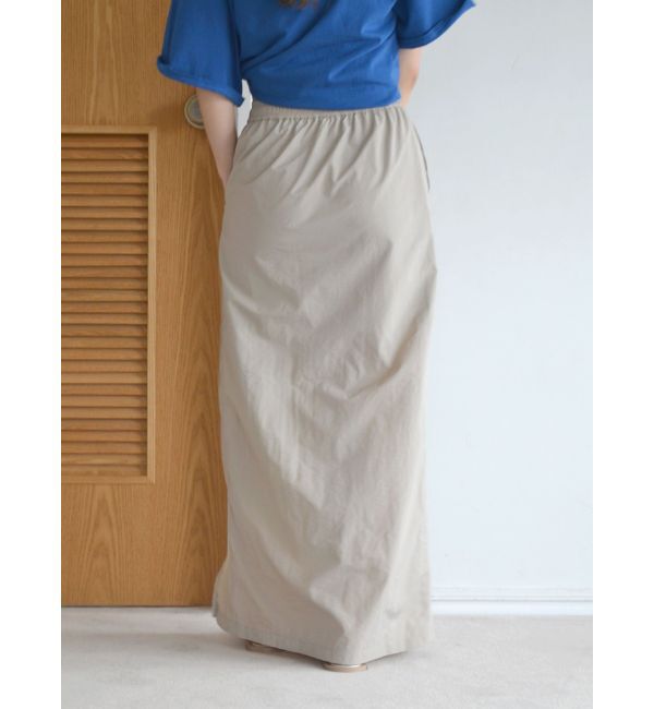 Ungrid「フロントジップラインスカート」|タイト|