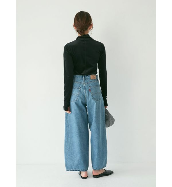 Ungrid「シアーベロアハイネックロングスリーブTee」|Tシャツ・カットソー|