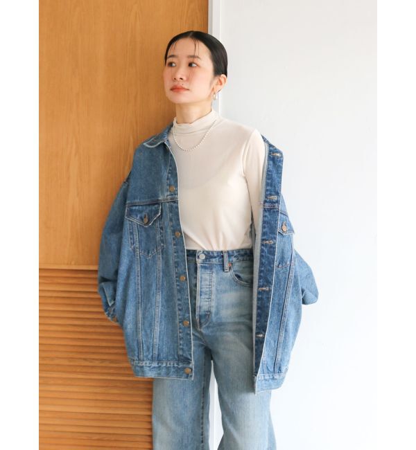 Ungrid「シアーベロアハイネックロングスリーブTee」|Tシャツ・カットソー|