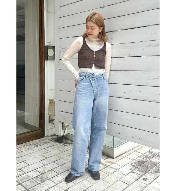 Ungrid「シアーベロアハイネックロングスリーブTee」|Tシャツ・カットソー|