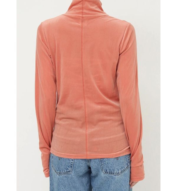 Ungrid「シアーベロアハイネックロングスリーブTee」|Tシャツ・カットソー|