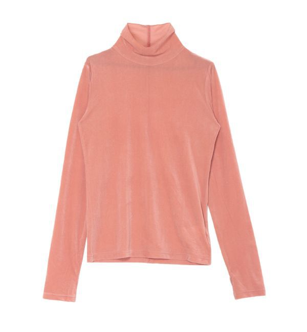 Ungrid「シアーベロアハイネックロングスリーブTee」|Tシャツ・カットソー|