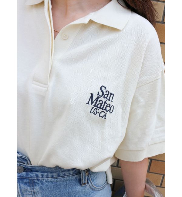 Ungrid「ロゴショートポロシャツ」|ポロシャツ|