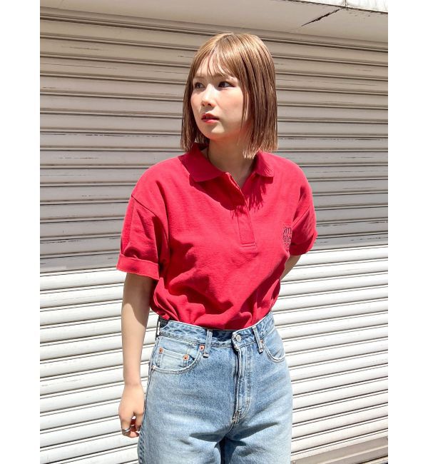 Ungrid「ロゴショートポロシャツ」|ポロシャツ|