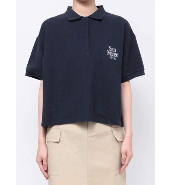 Ungrid「ロゴショートポロシャツ」|ポロシャツ|