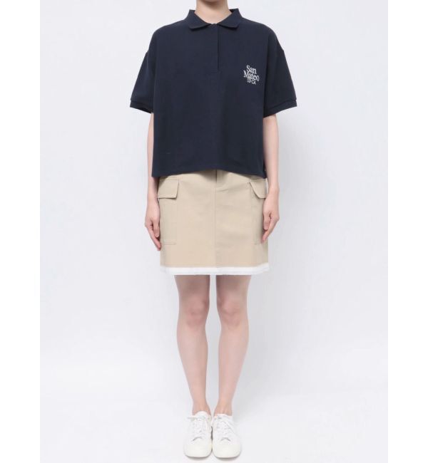 Ungrid「ロゴショートポロシャツ」|ポロシャツ|