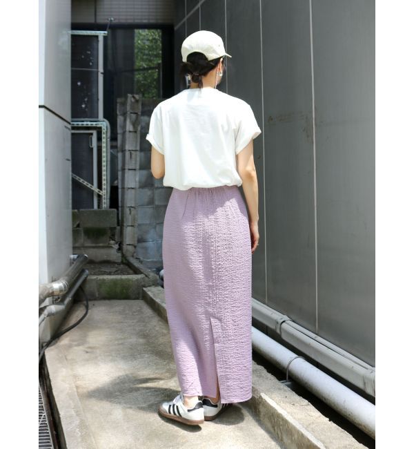 Ungrid「アイライン楊柳スカート【SET UP着用可】」|スカート|