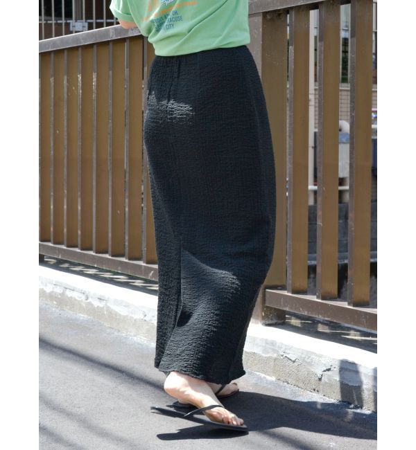 Ungrid「アイライン楊柳スカート【SET UP着用可】」|スカート|