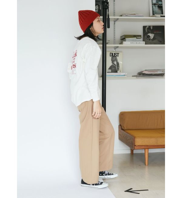 Ungrid「【WEB限定】ツータックチノパンツ」|チノ|