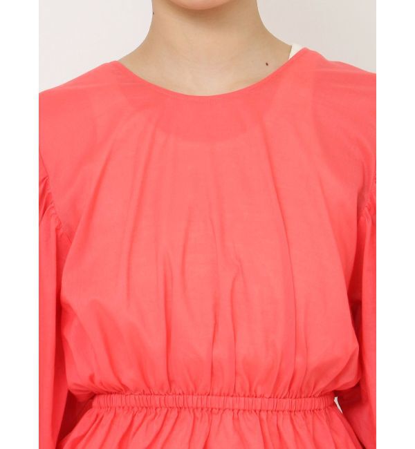 Ungrid「バックオープンボリュームブラウス」|シャツ・ブラウス|