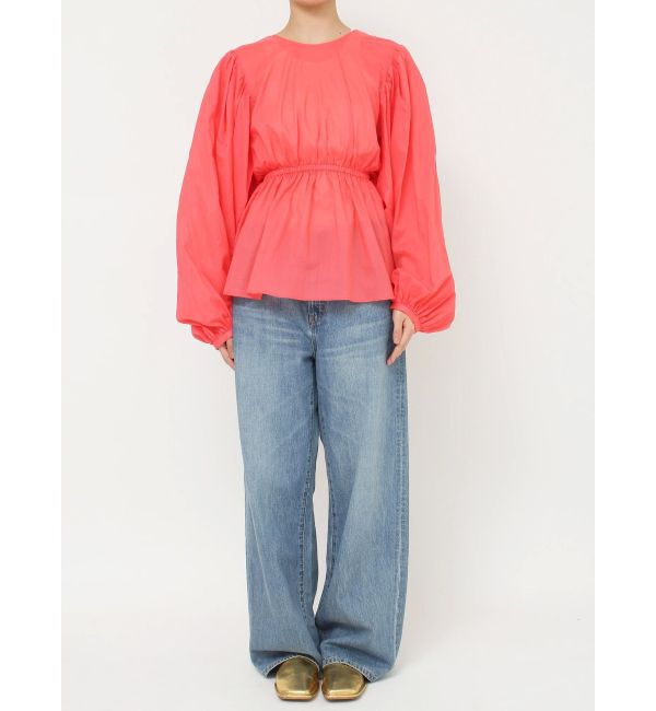 Ungrid「バックオープンボリュームブラウス」|シャツ・ブラウス|