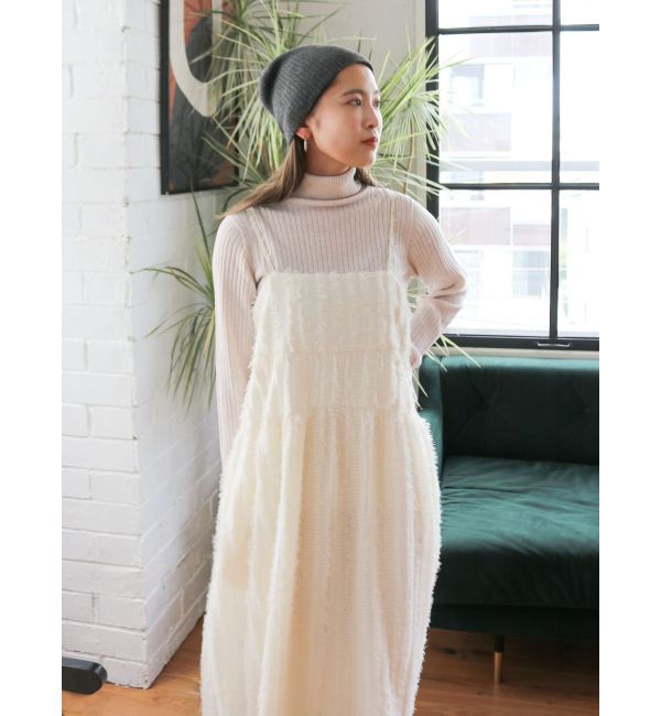 Ungrid「ジャカードキャミワンピース」|ワンピース|