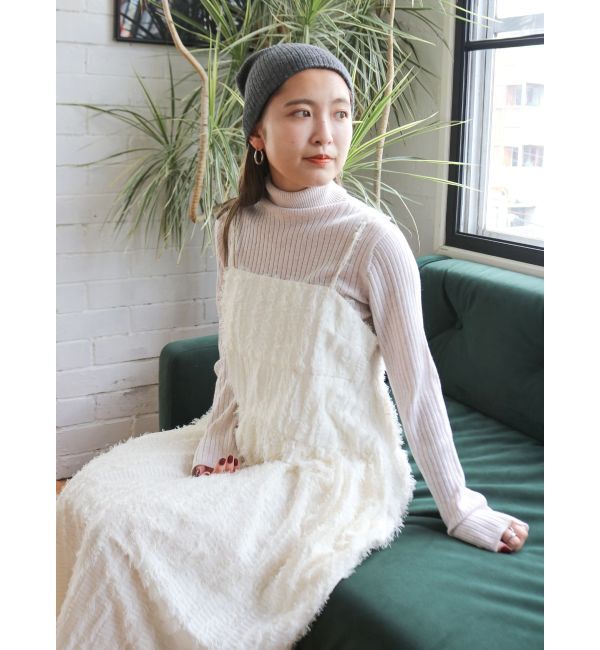 Ungrid「ジャカードキャミワンピース」|ワンピース|