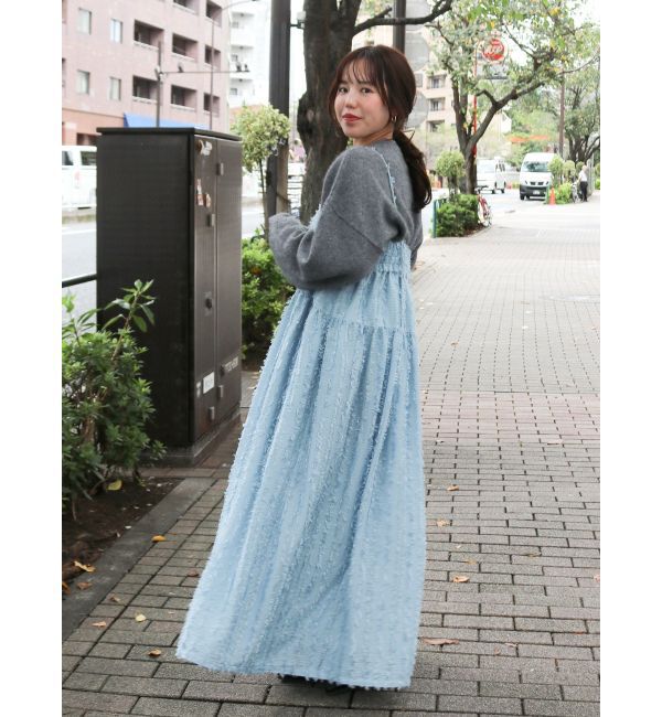 Ungrid「ジャカードキャミワンピース」|ワンピース|