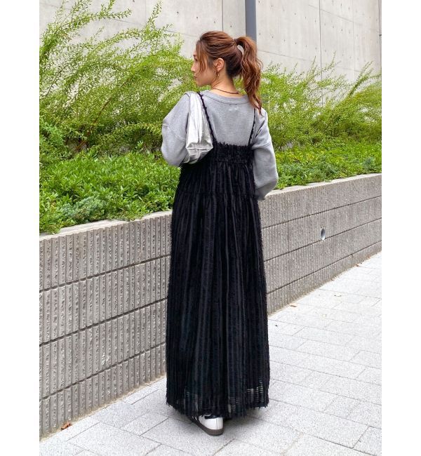 Ungrid「ジャカードキャミワンピース」|ワンピース|