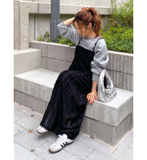 Ungrid「ジャカードキャミワンピース」|ワンピース|